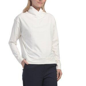 PUMA GOLF Warm White Cloudspun Harper Pull Over Top